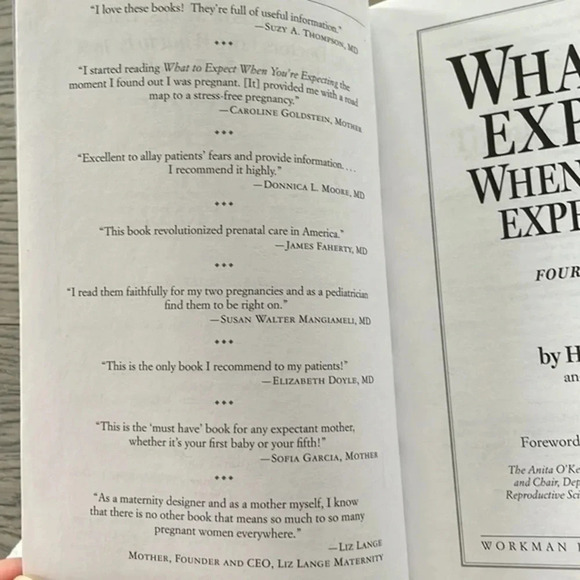 What to Expect When You’re Expecting book 4th edition by Heidi Murkoff EUC - Picture 4 of 12